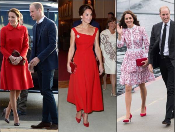3 robes rouges en 3 jours! Canada Kate&nbsp;! 